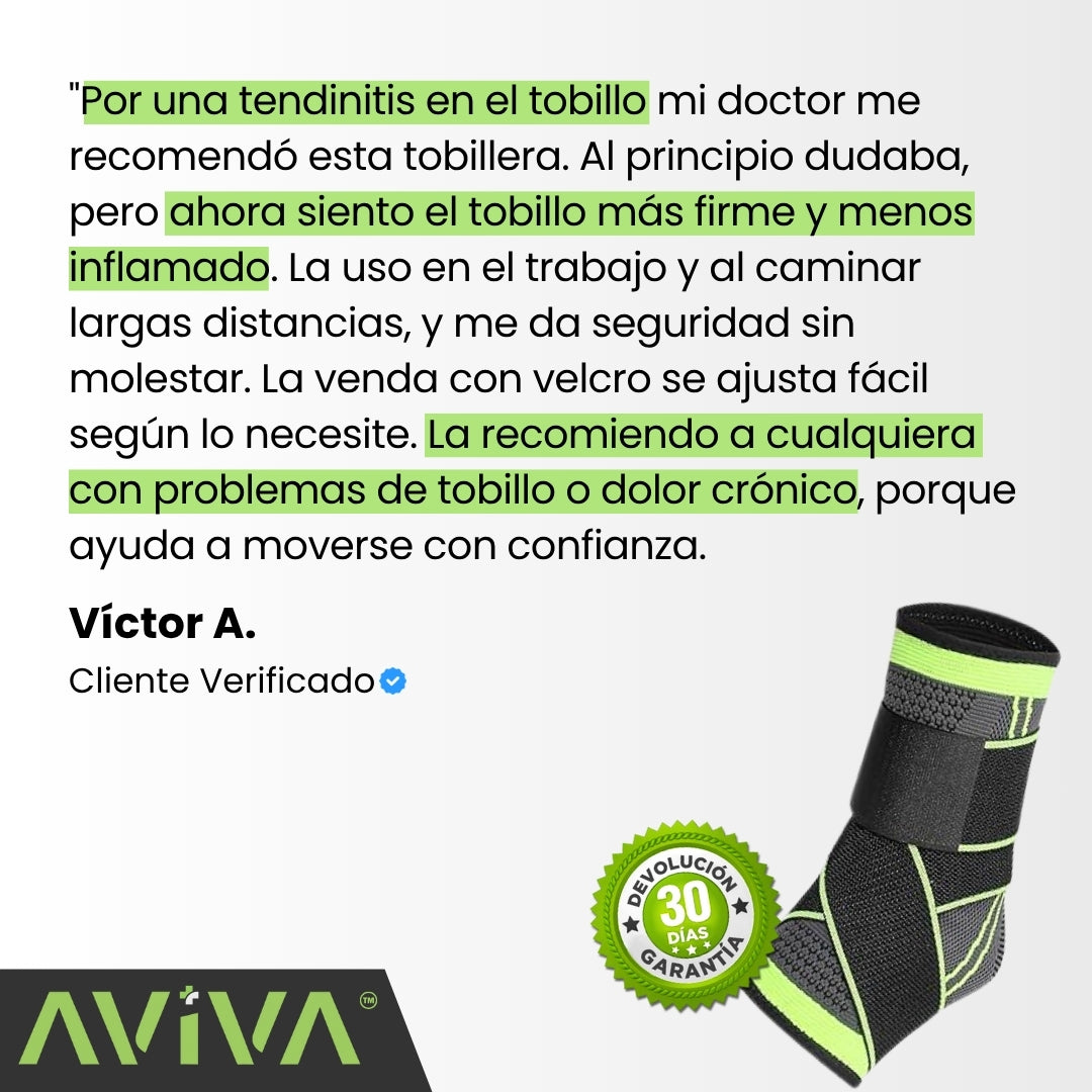 AVIVA™ Tobillera Dinámica de Compresión